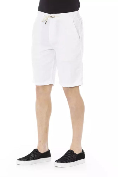 White Cotton Short