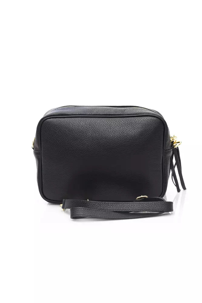 Black COW Leather Shoulder Bag