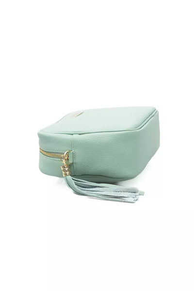 Green COW Leather Shoulder Bag