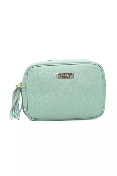 Green COW Leather Shoulder Bag