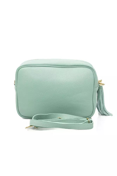 Green COW Leather Shoulder Bag