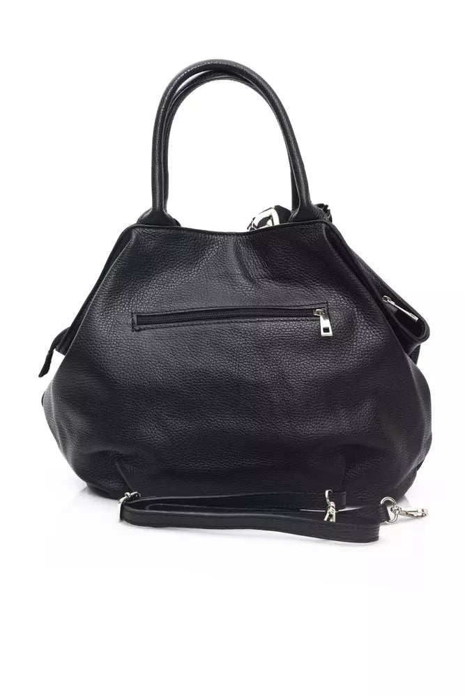 Black COW Leather Shoulder Bag