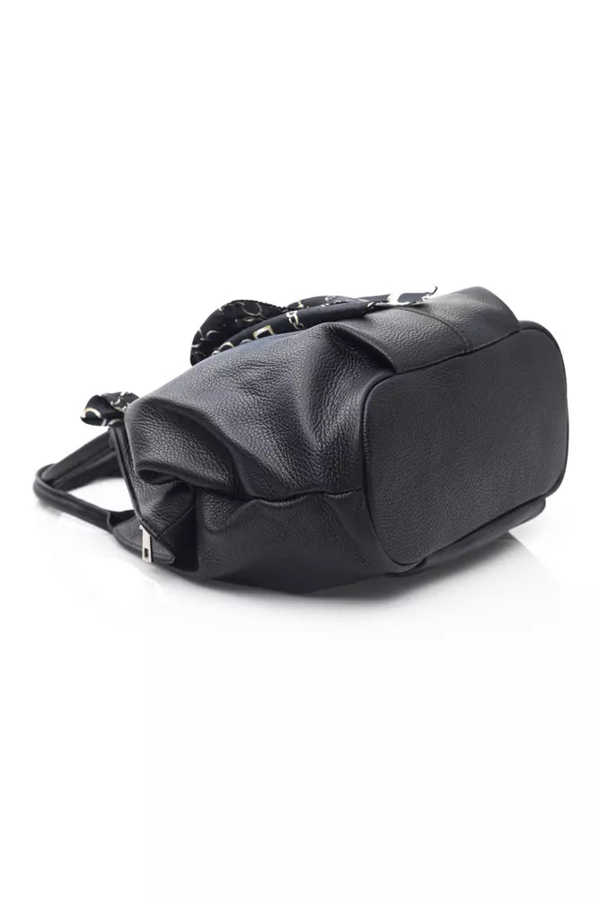 Black COW Leather Shoulder Bag