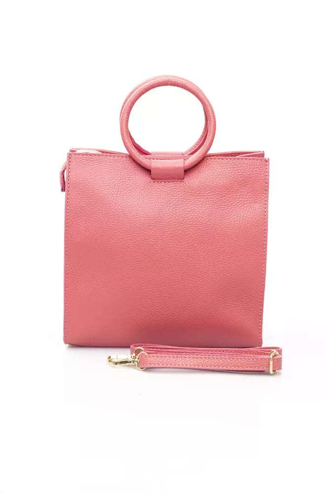 Pink COW Leather Handbag