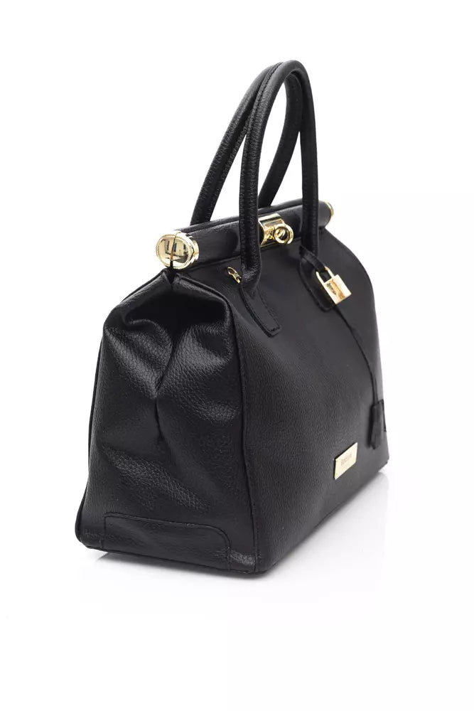 Black COW Leather Handbag