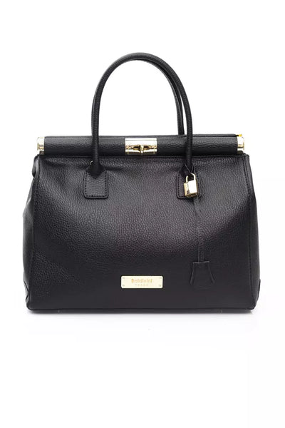 Black COW Leather Handbag