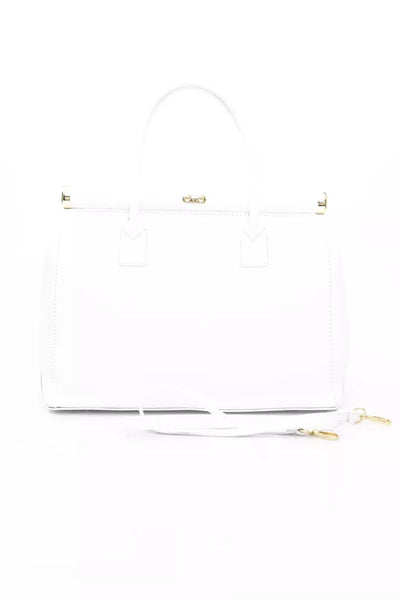 White COW Leather Handbag