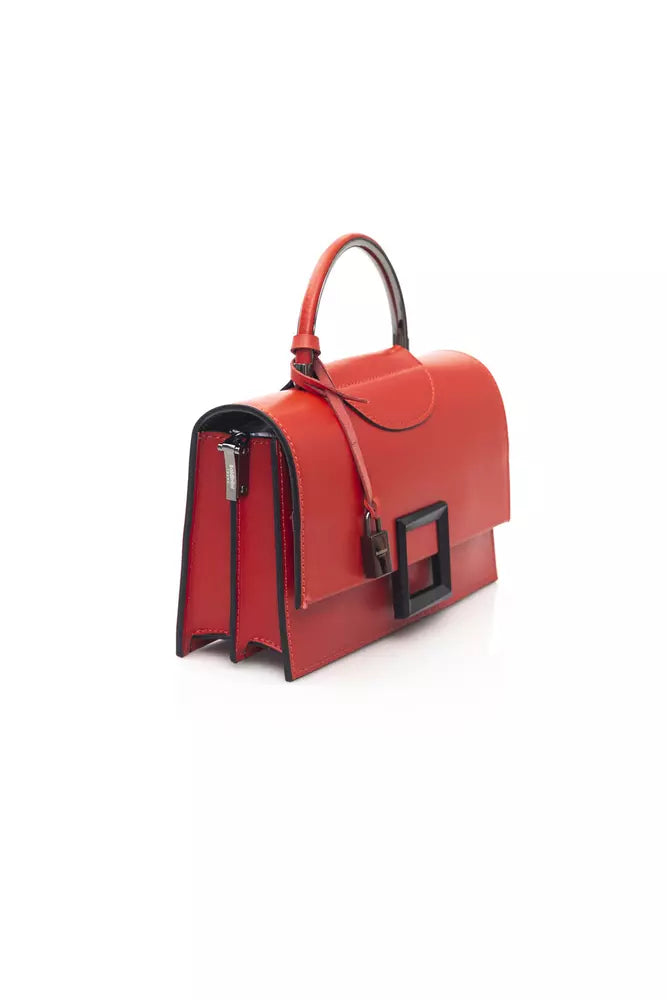 Red COW Leather Handbag