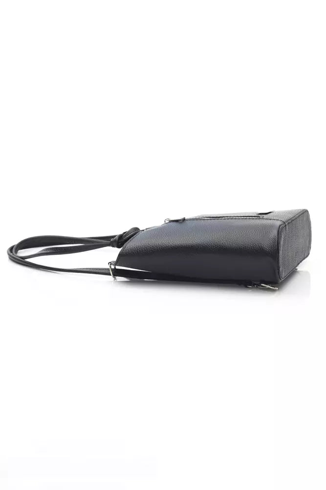 Black COW Leather Shoulder Bag