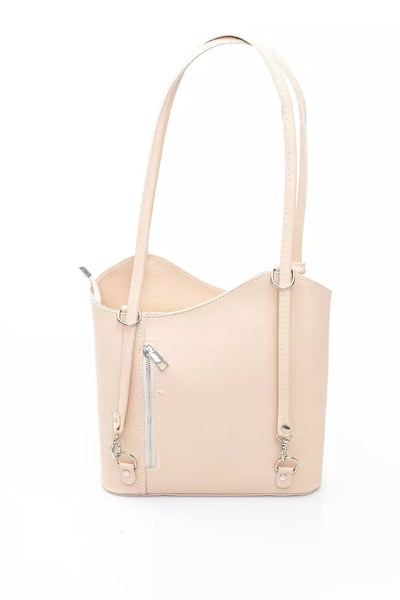 Pink COW Leather Shoulder Bag