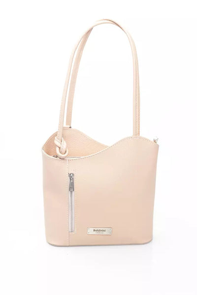 Pink COW Leather Shoulder Bag