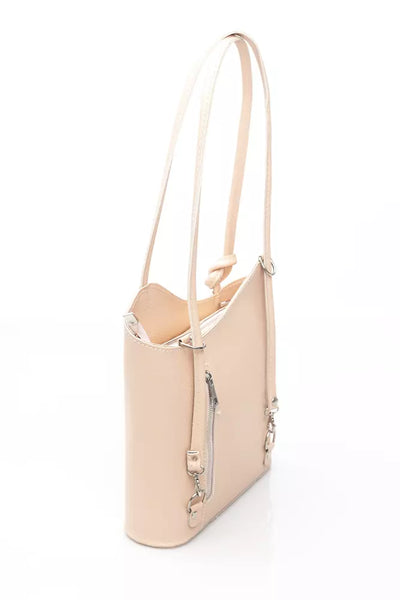 Pink COW Leather Shoulder Bag