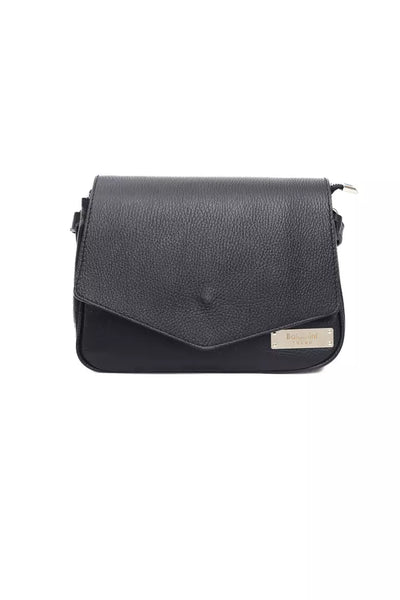 Black COW Leather Shoulder Bag