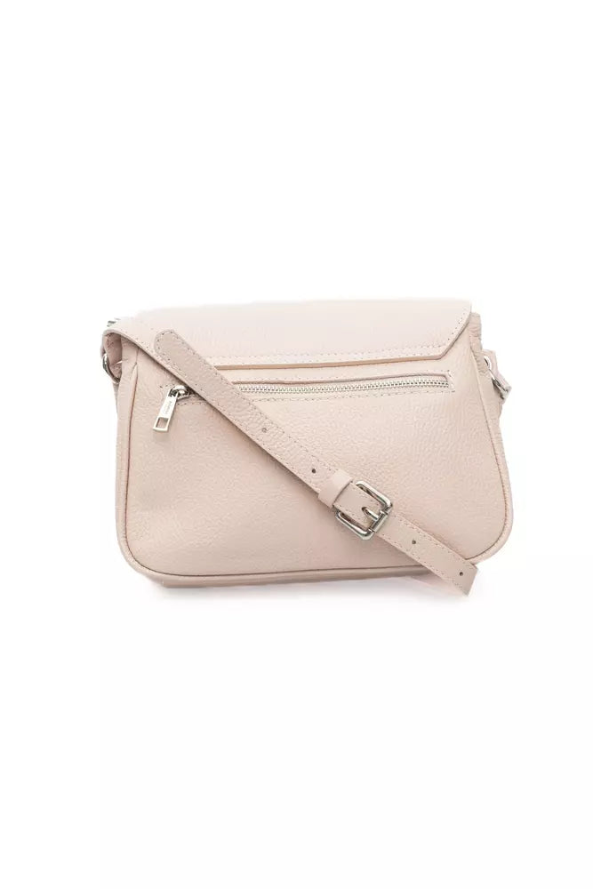 Pink COW Leather Shoulder Bag