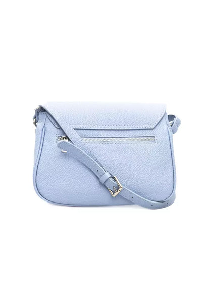 Light Blue COW Leather Shoulder Bag