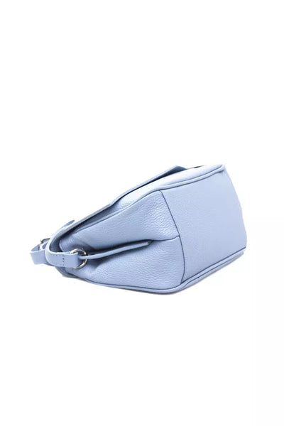 Light Blue COW Leather Shoulder Bag