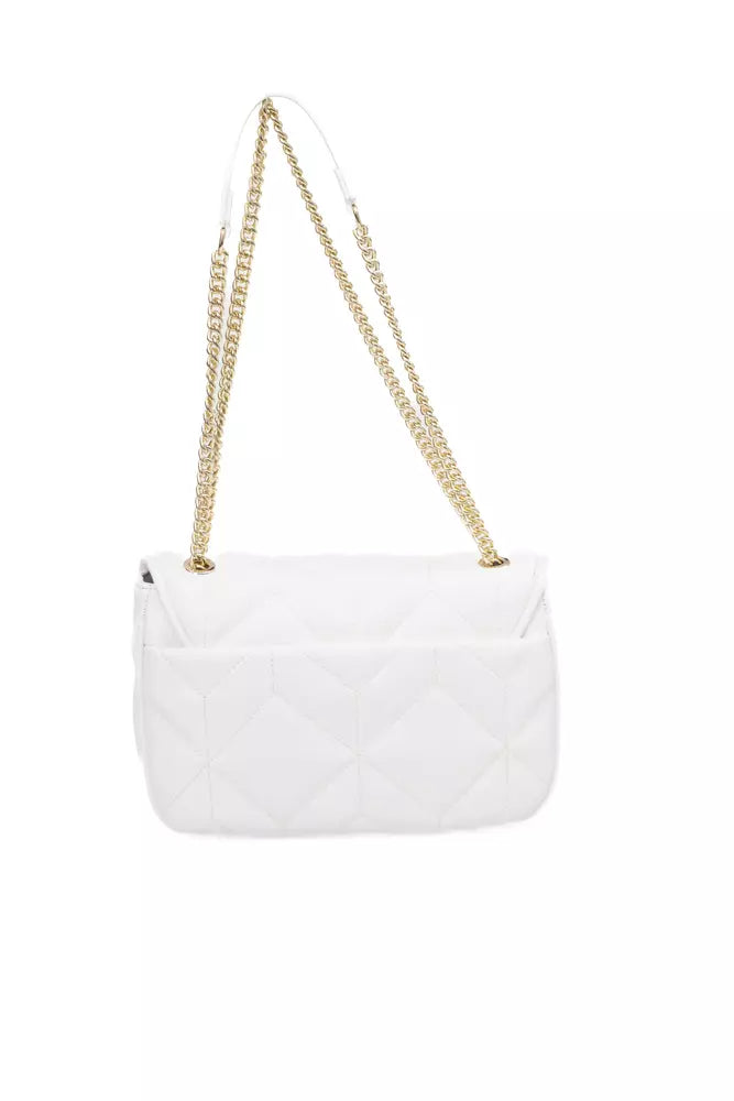 White Polyethylene Shoulder Bag