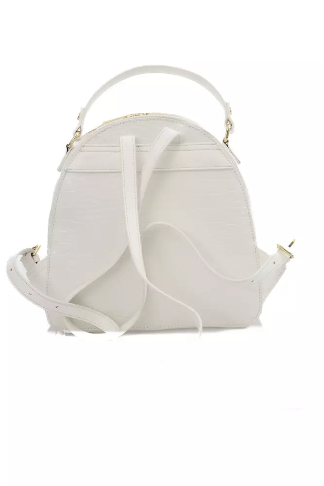 White Polyethylene Shoulder Bag