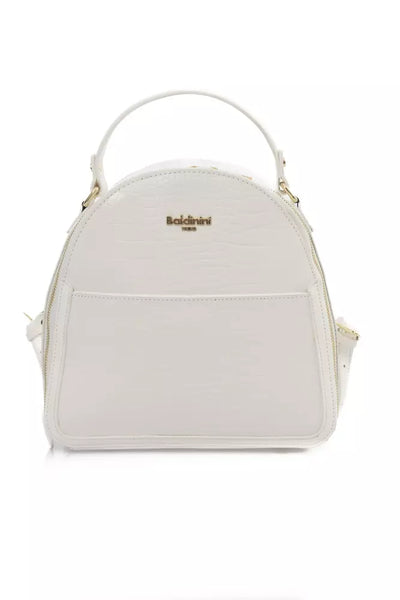 White Polyethylene Shoulder Bag