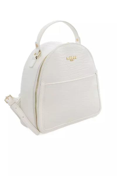 White Polyethylene Shoulder Bag