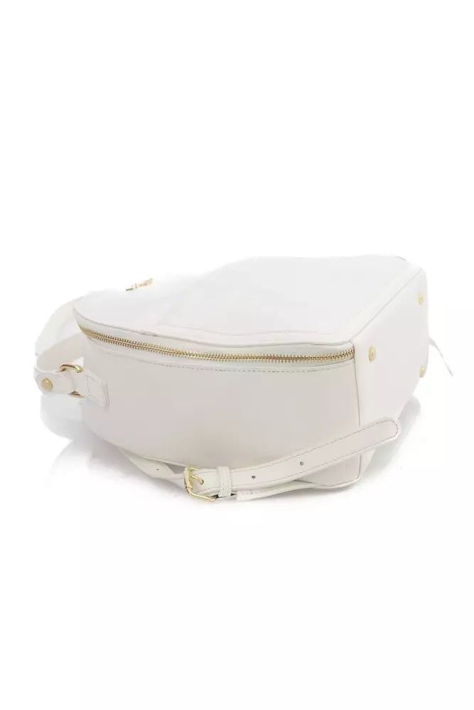 White Polyethylene Shoulder Bag