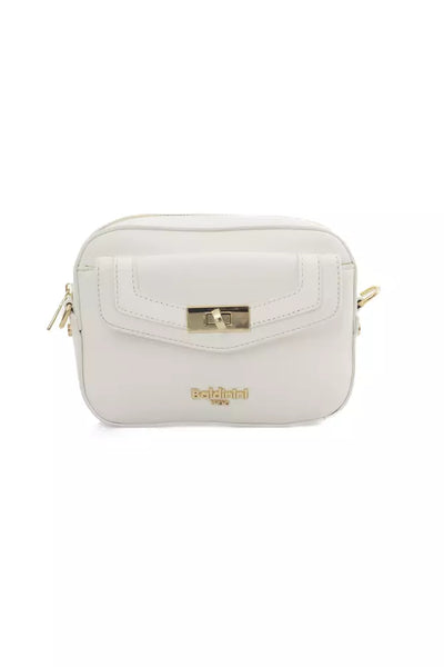 White Polyethylene Shoulder Bag