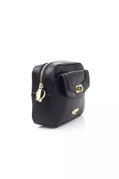 Black Polyethylene Shoulder Bag