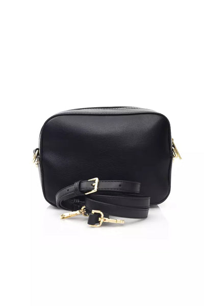 Black Polyethylene Shoulder Bag