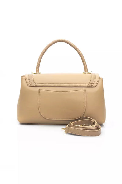 Beige Polyethylene Handbag