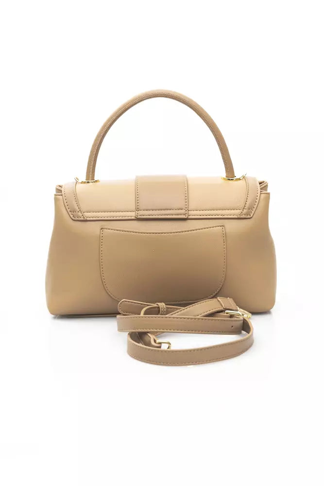 Beige Polyethylene Handbag