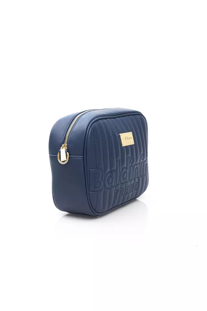 Blue Polyethylene Shoulder Bag