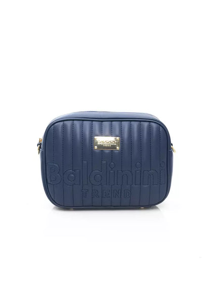 Blue Polyethylene Shoulder Bag