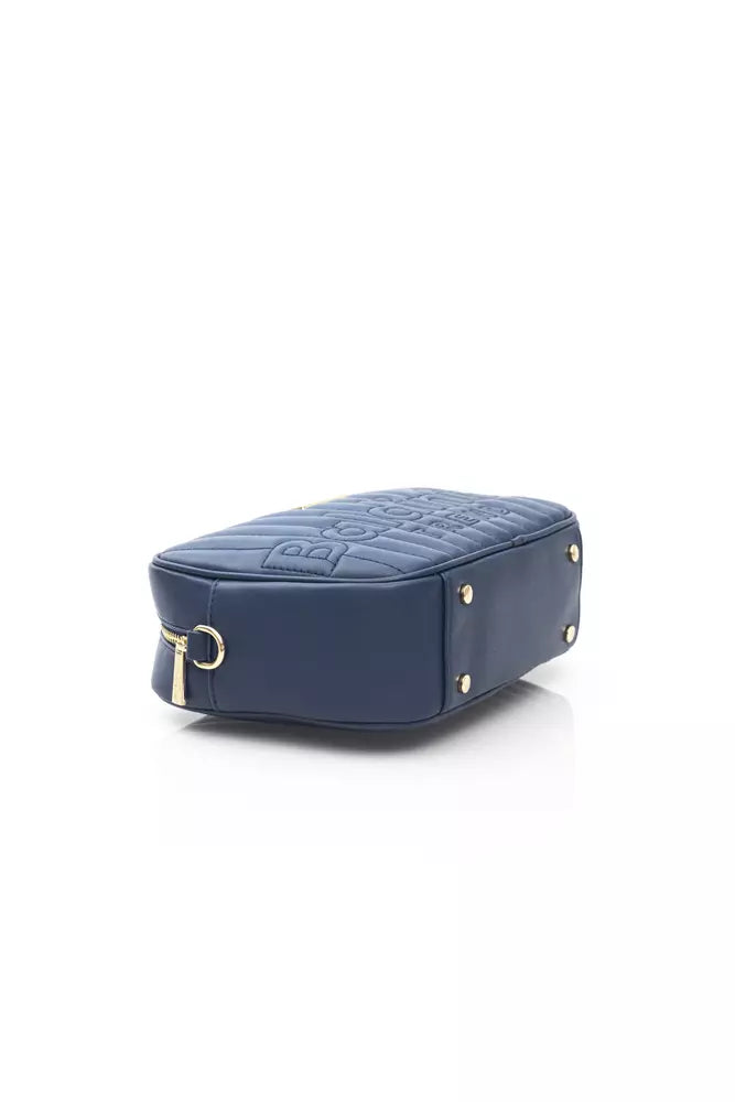 Blue Polyethylene Shoulder Bag