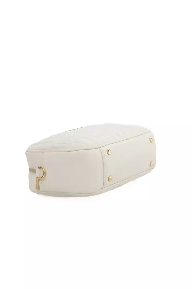 White Polyethylene Shoulder Bag