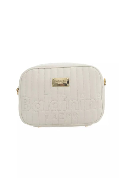 White Polyethylene Shoulder Bag