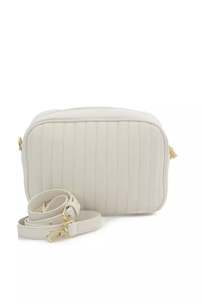 White Polyethylene Shoulder Bag