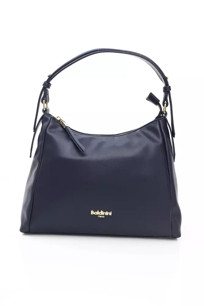 Blue Polyethylene Handbag