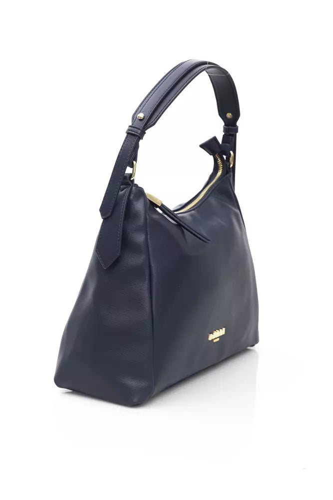 Blue Polyethylene Handbag