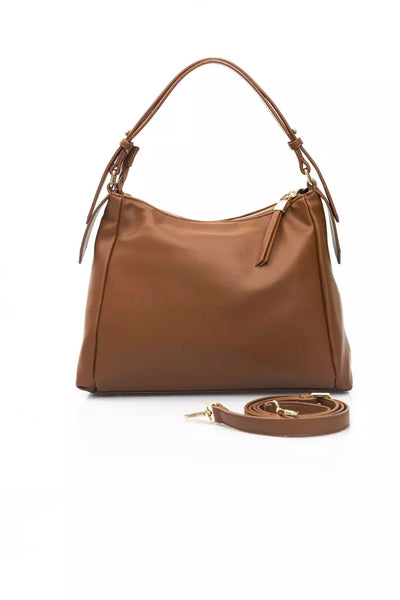 Brown Polyethylene Handbag