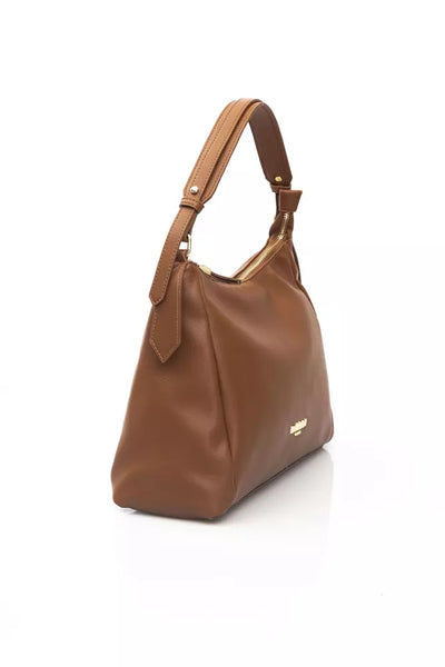 Brown Polyethylene Handbag