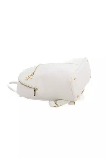 White Polyethylene Backpack