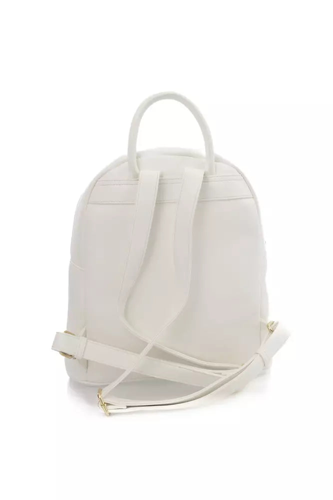 White Polyethylene Backpack