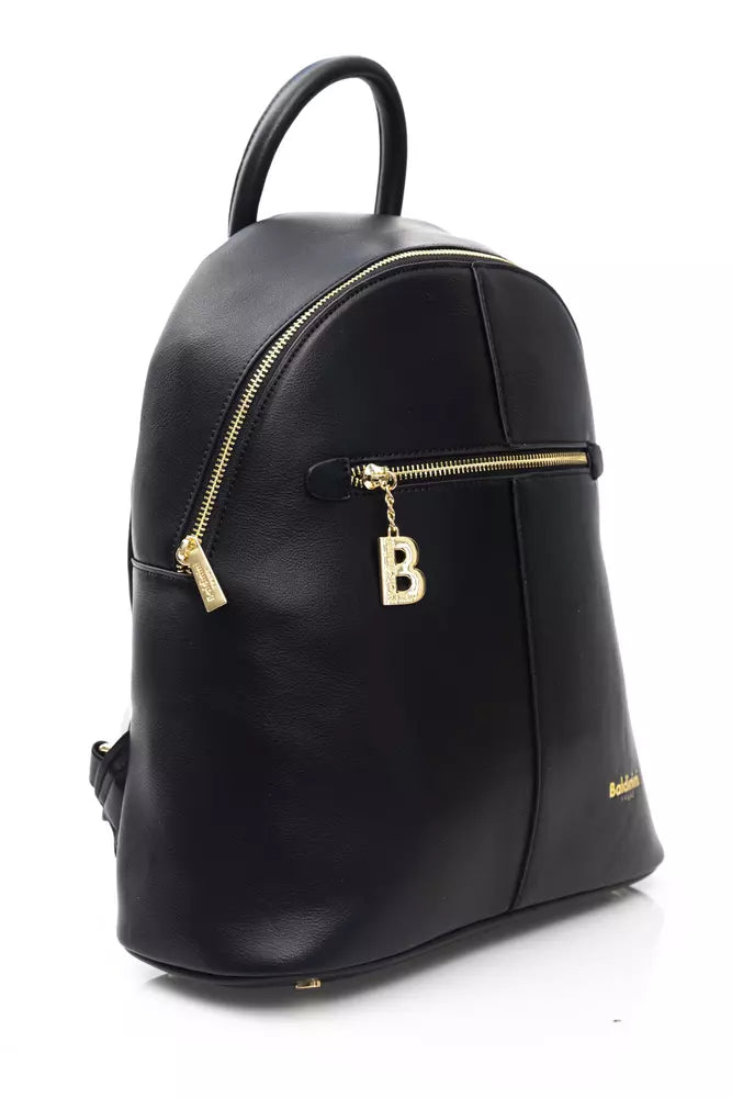 Black Polyethylene Backpack