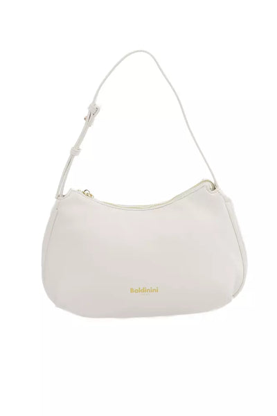 White Polyethylene Shoulder Bag