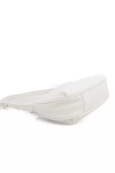 White Polyethylene Shoulder Bag