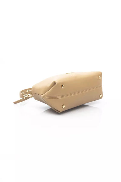 Beige Polyethylene Handbag