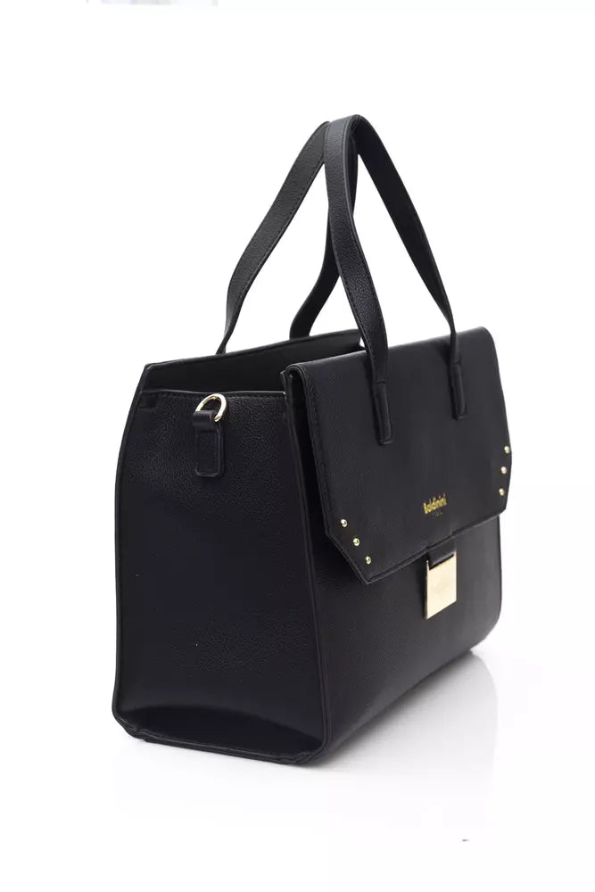 Black Polyethylene Handbag