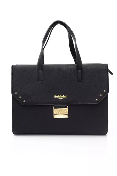 Black Polyethylene Handbag