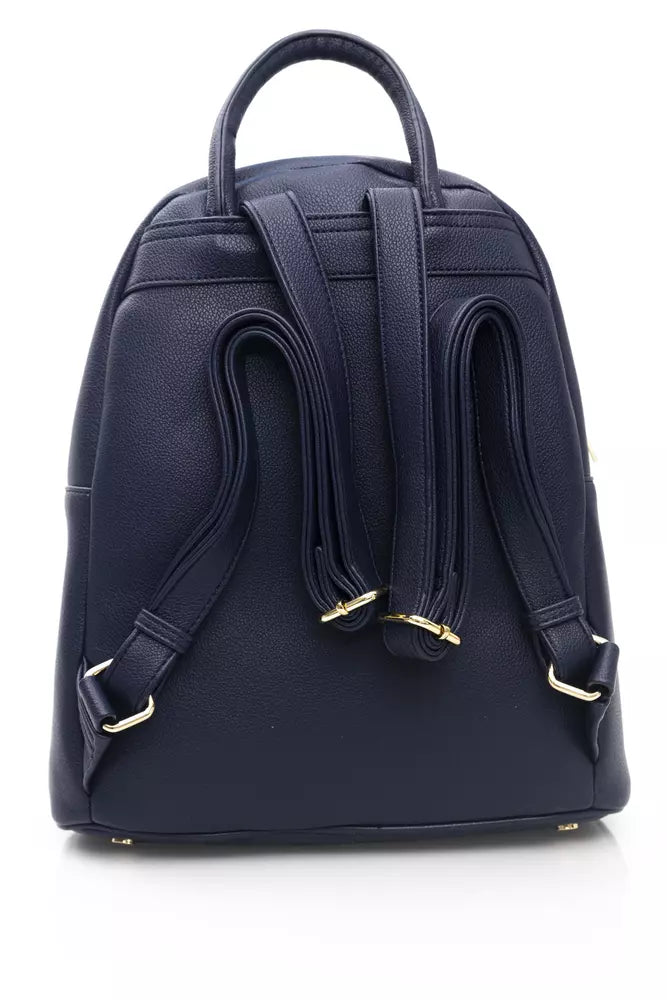 Blue Polyethylene Backpack