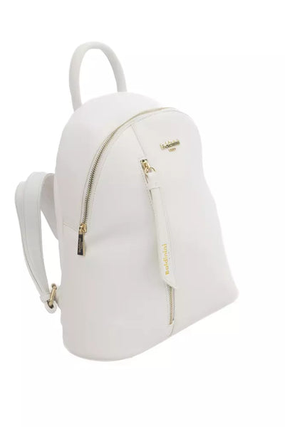 White Polyethylene Backpack